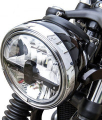 Wunderkind Scheinwerfer TWINTON® 7" LED mit Aufnahme für originalen Tacho (schwarz) | 106957-F15