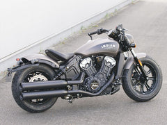 Wunderkind Adjustable Bobber seat incl. battery compartment cover, for original fender, Black | 106971-F15