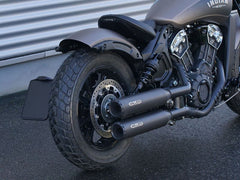 Wunderkind Adjustable Bobber seat incl. battery compartment cover, for original fender, Black | 106971-F15