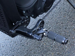 Wunderkind Forward levelling for original footrest system, Black | 106983-F15