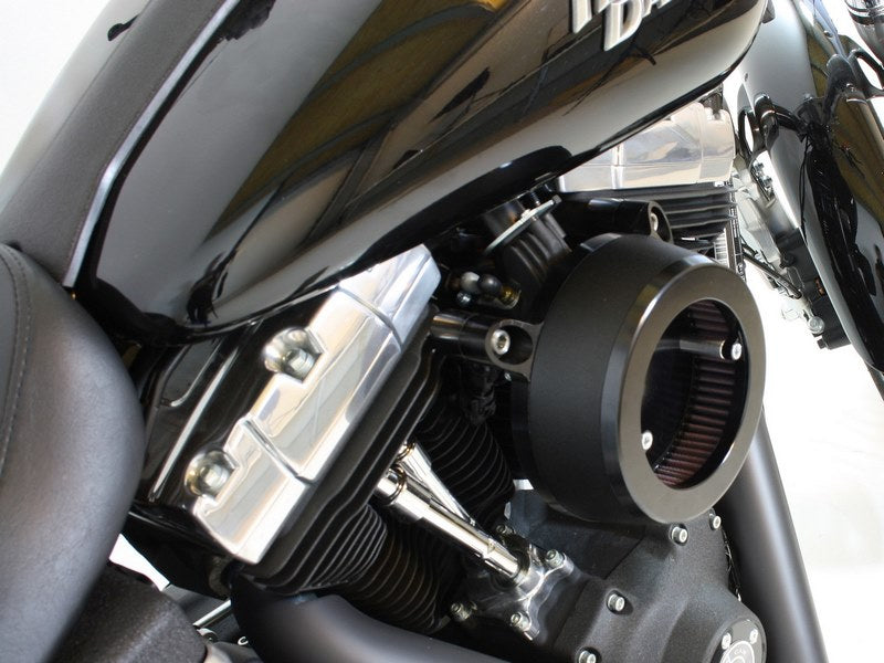 Wunderkind Air cleaner design Star | HD Sportster 07-13, Black | 106988-F15