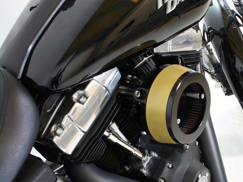 Wunderkind Air cleaner design Star | HD Sportster 07-13, Black | 106988-F15