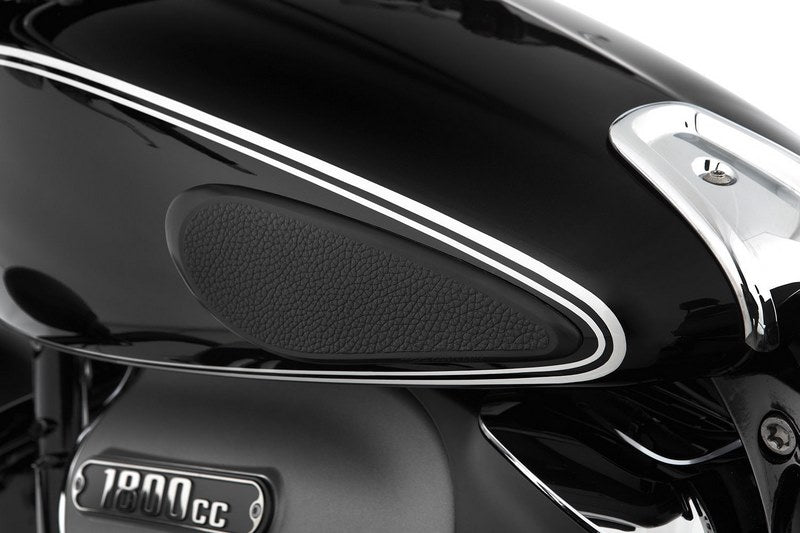 Wunderlich tank protection pad Classic - Two-part - black | 10018-002