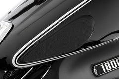 Wunderlich tank protection pad Classic - Two-part - black | 10018-002