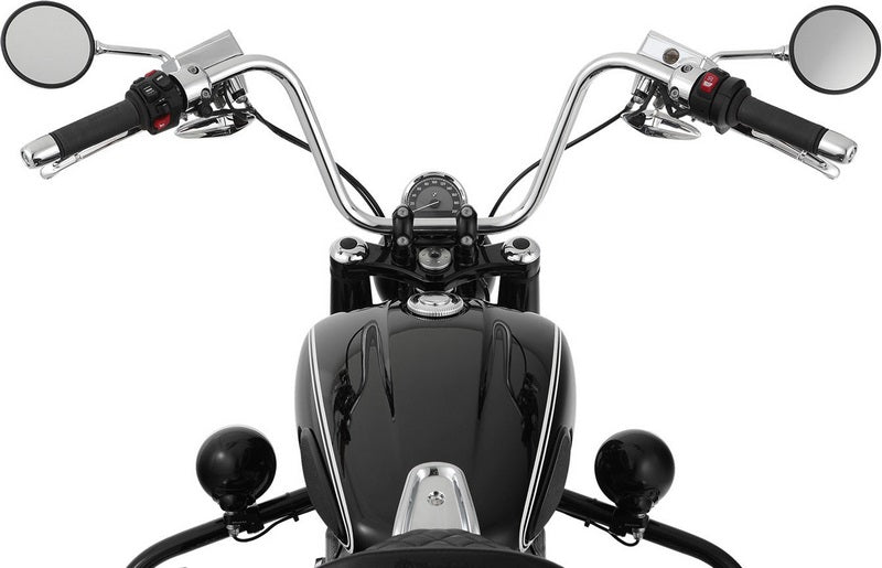 WUNDERLICH APE HANGER handlebar - chromed | 11800-000
