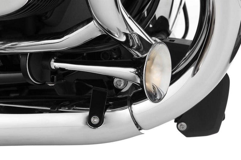 WUNDERLICH Two-tone fanfare horn - chromed | 11830-000