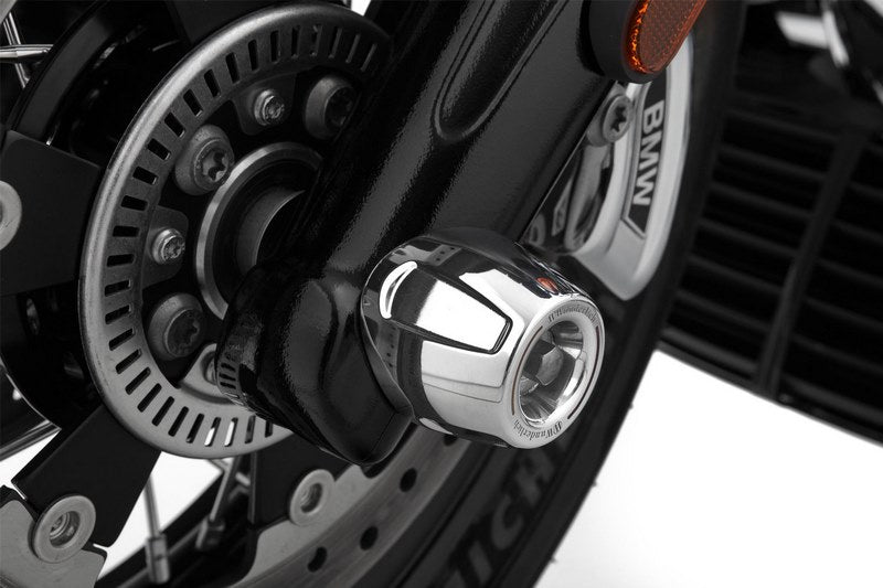 WUNDERLICH Sliders axle protection pads - front - chromed | 11890-000
