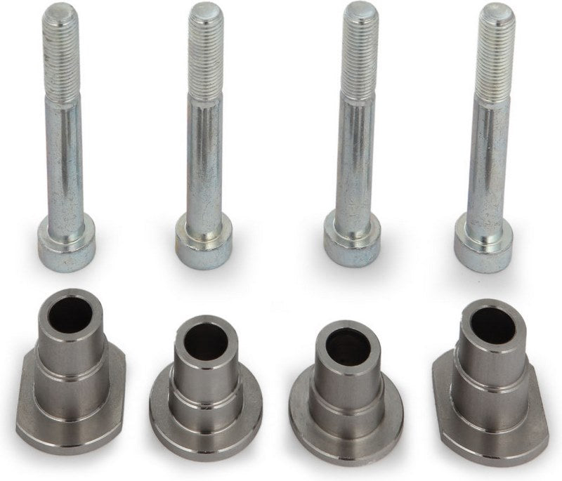 WUNDERLICH Adapter set for back support in combination with original saddle bags - stainless steel | 18111-000