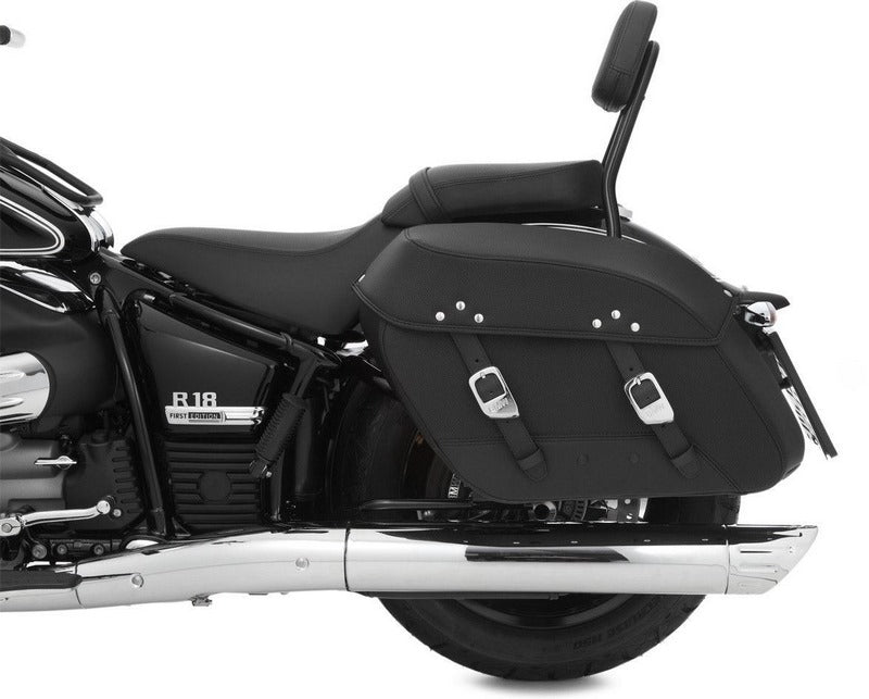 WUNDERLICH Adapter set for back support in combination with original saddle bags - stainless steel | 18111-000
