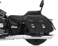 WUNDERLICH Adapter set for back support in combination with original saddle bags - stainless steel | 18111-000