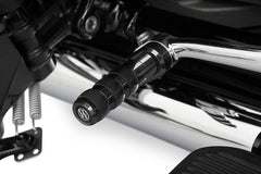 WUNDERLICH R 18 gear-shifter extension for models with kickboard - front - black | 18200-202