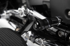 WUNDERLICH R 18 gear-shifter extension for models with kickboard - rear - black | 18200-212