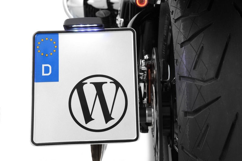 WUNDERLICH LOW tail conversion with indicator bracket - M5 Screw thread - black | 18555-002