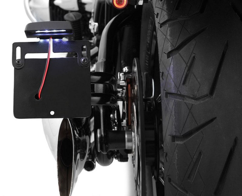 WUNDERLICH LOW tail conversion with indicator bracket - M5 Screw thread - black | 18555-002