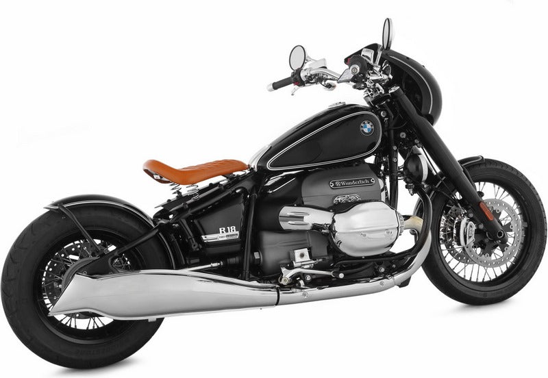 Wunderlich Swing saddle RockBob for Rear fender RockBob - Genuine leather - brown | 18700-114