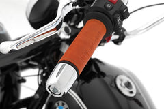 WUNDERLICH leather sleeves for the handles on the BMW R 18 | 18701-000