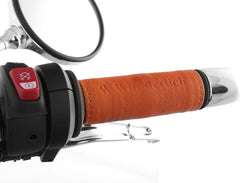 WUNDERLICH leather sleeves for the handles on the BMW R 18 | 18701-000