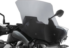 Wunderlich windshield»MARATHON« - Carrier long (160mm) - smoked grey | 20230-105