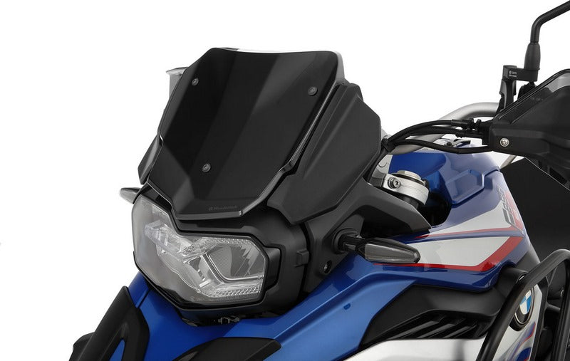 Wunderlich Windschild»FLOWJET« - glossy black | 20231-004
