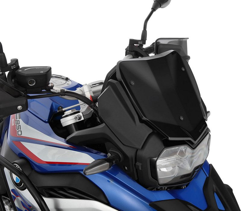 Wunderlich Windschild»FLOWJET« - glossy black | 20231-004
