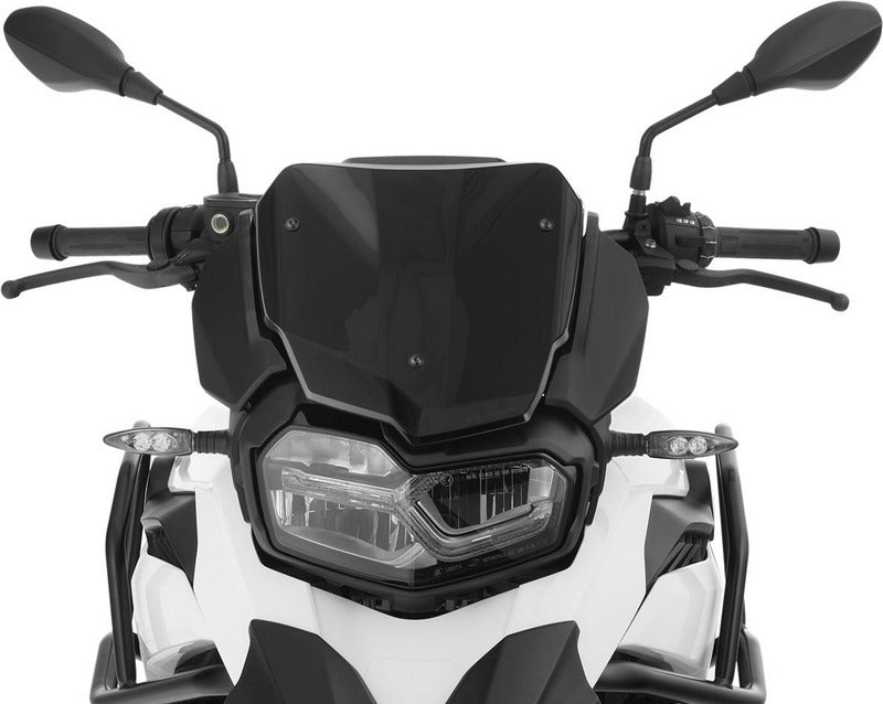 Wunderlich Windschild»FLOWJET« - glossy black | 20231-004