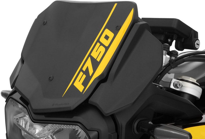 Wunderlich windshield »FLOWJET« - yellow | Edition 40 Years GS | 20231-009