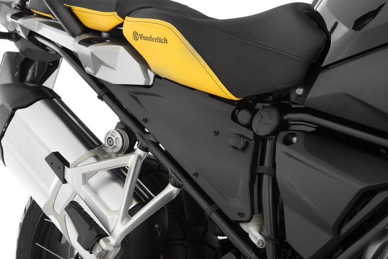 WUNDERLICH Frame cover (with opening for socket) and DRYBAG side bags - Set - black | 20800-802