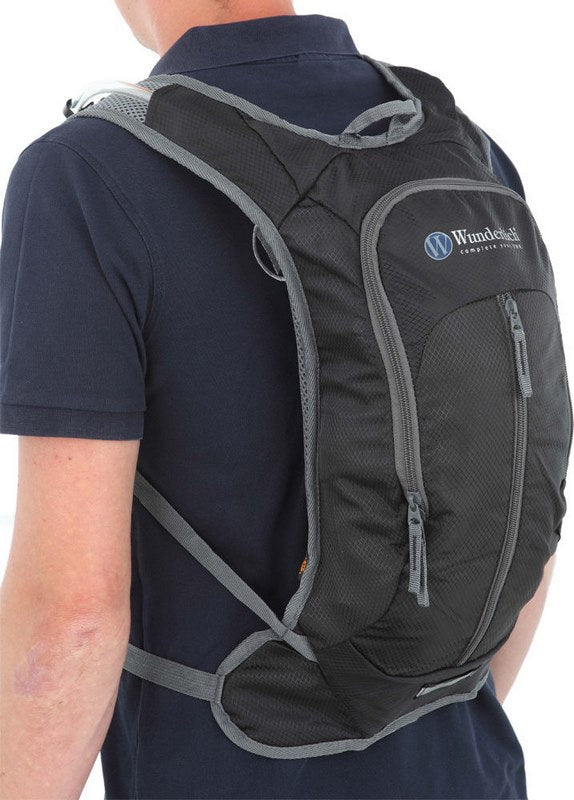 Wunderlich Sports Backpack Move Incl. Drinking System, Black | 20862-202