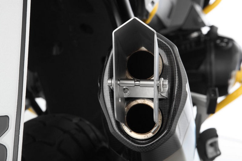 WUNDERLICH GONZZOO exhaust deflector for Akrapovic sports exhaust - stainless steel | 20881-100