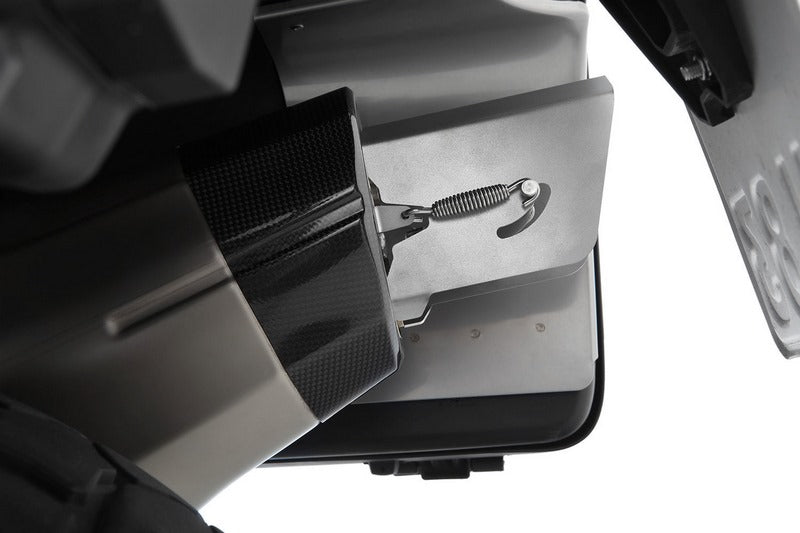WUNDERLICH GONZZOO exhaust deflector for Akrapovic sports exhaust - stainless steel | 20881-100