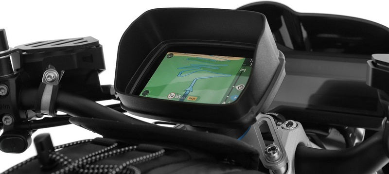 Wunderlich Glare Shield TomTom Rider - black | 21071-002
