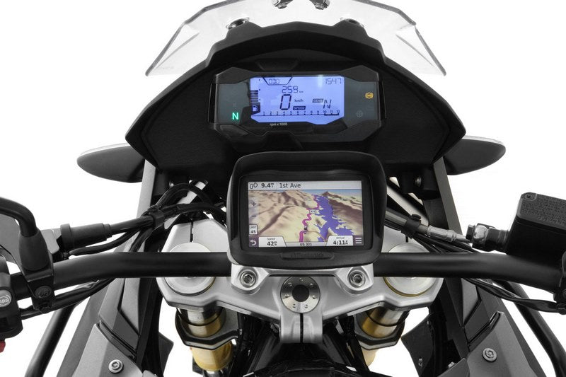 Wunderlich Device Glare Shield Garmin Zumo 395/390/Bmw Navigator Street - Black | 21072-002