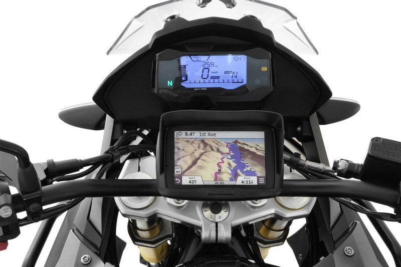 Wunderlich Device Glare Shield Garmin Zumo 595 - Black | 21073-002