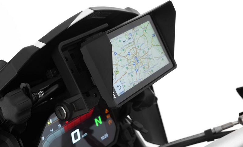 WUNDERLICH Device glare shield GARMIN Zumo XT - black | 21080-001