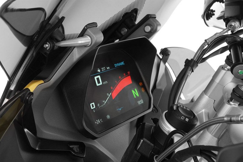 Wunderlich Glare Shield For Cockpit Tft 6.5 Inch - Connectivity Display - Black | 21083-002