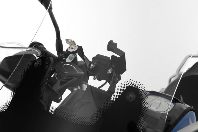 Wunderlich navigation security kit for Garmin Zumo XT - black | 21170-602