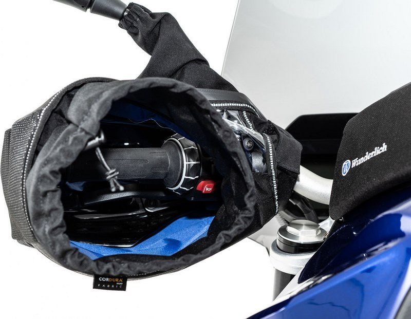 Wunderlich handlebar muffs - Set - black | 25200-100