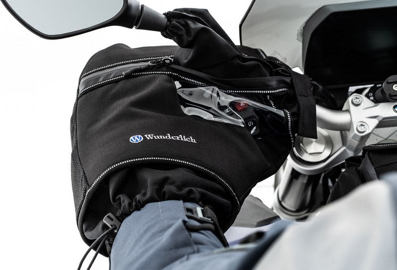 Wunderlich handlebar muffs - Set - black | 25200-100