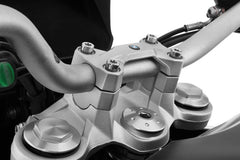 Wunderlich “Ergo” Handlebar Riser For Models Without A Bmw Sat Nav - Silver | 25800-101