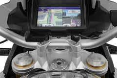 Wunderlich “Ergo” Handlebar Riser For Models With Bmw Sat Nav - Silver | 25800-201
