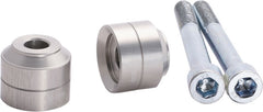 Wunderlich handlebar riser»ERGO« - 20mm - silver | 25801-011