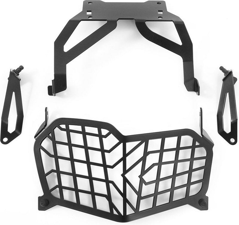 Wunderlich Foldable Headlight Protection Grill - Black | 25851-002