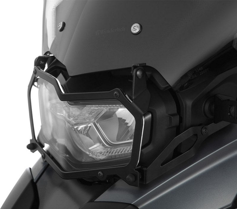 Wunderlich Headlight Protector Foldable Clear - Black | 25851-102