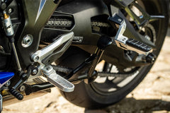 Wunderlich lower footrests »ERGO-COMFORT« - silver | 25910-301