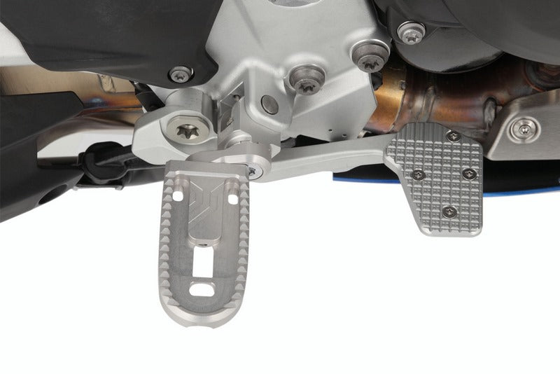 Wunderlich Vario Footrest Evo1 (Pair), Silver | 25911-001