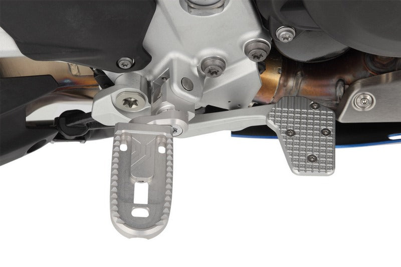 Wunderlich Vario Footrest Evo1 (Pair), Silver | 25911-001