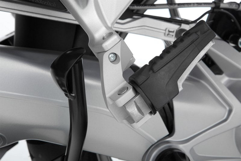 Wunderlich Passenger Footrest Relocation - Silver | 26000-101
