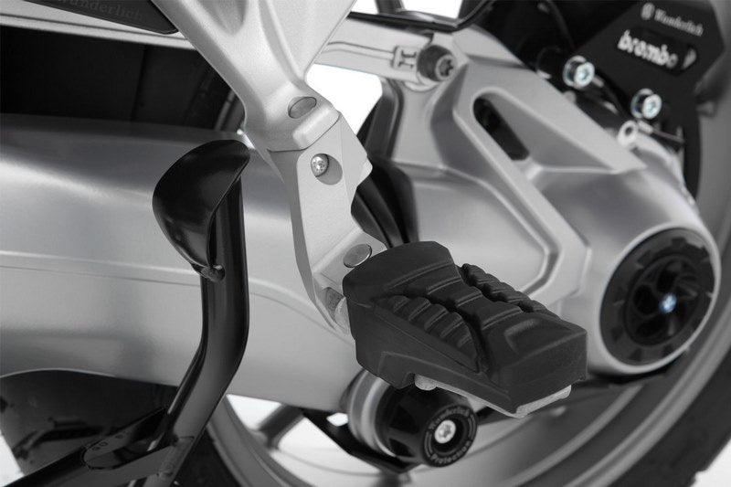 Wunderlich Passenger Footrest Relocation - Silver | 26000-101