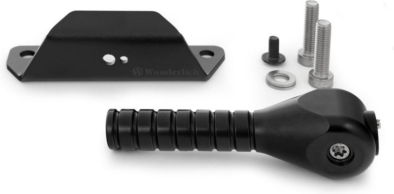 Wunderlich fold-away lifting handel - black | 26190-202