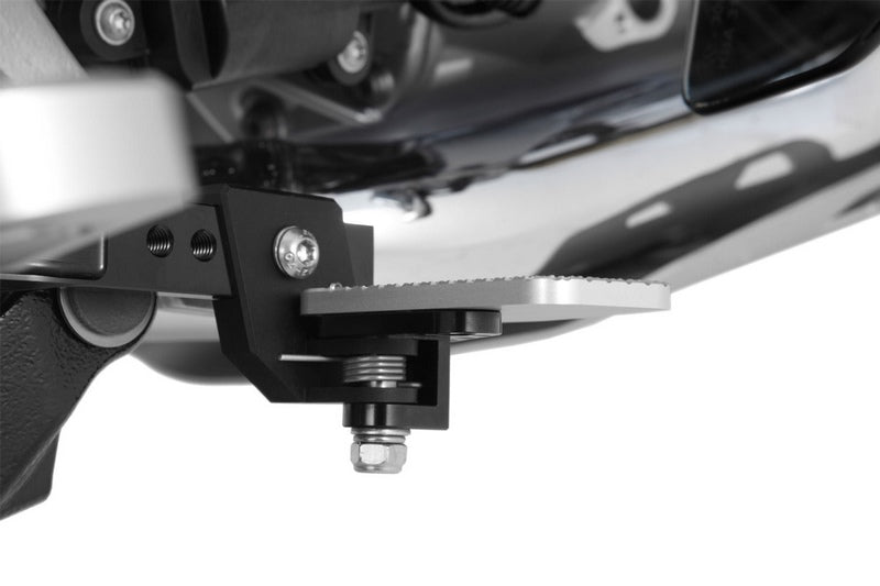 Wunderlich foot brake lever width extension - silver | 26221-201